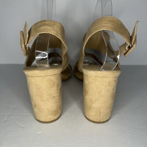 Chinese Laundry Snake Print Strappy Chunky Heels Size 8 - Picture 5 of 7